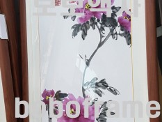목단표구액자22