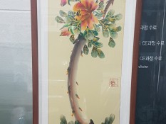 목단표구액자25